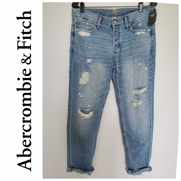 Abercrombie & Fitch Denim - NWT A & F Paint Splatter Jeans
